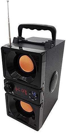 Actual product image Media-Tech Portable speaker BOOMBOX DUAL BT MT3167, 15W RMS, Bluetooth, USB, MicroSD, FM Radio, Kara (Battery operated, USB power delivery)