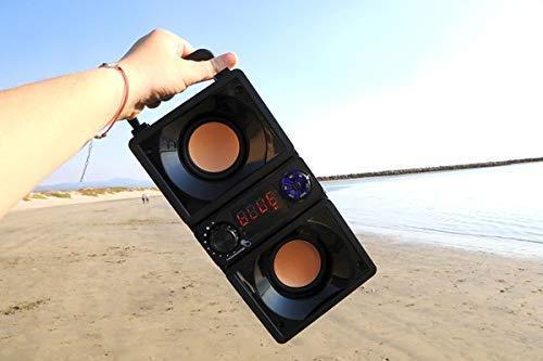 Actual product image Media-Tech Portable speaker BOOMBOX DUAL BT MT3167, 15W RMS, Bluetooth, USB, MicroSD, FM Radio, Kara (Battery operated, USB power delivery)