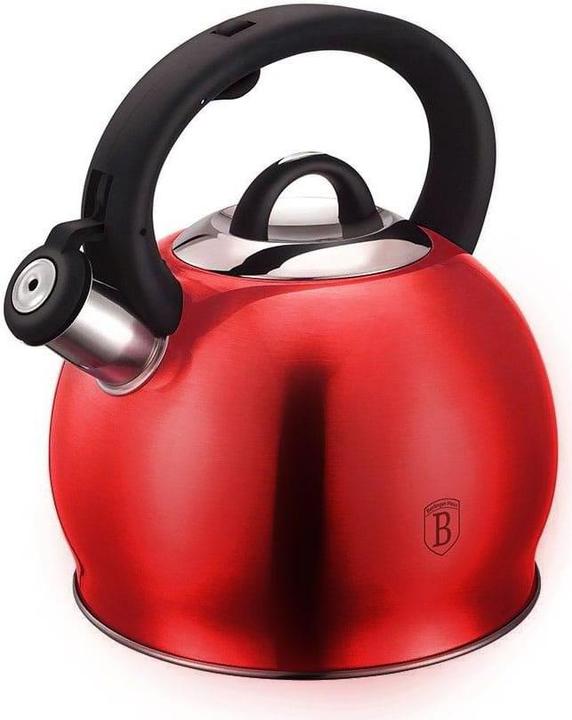 Immagine prodotto BerlingerHaus Bollitore Con Fischietto 3l Berlinger House Bordeaux Metallizzato (3 l)