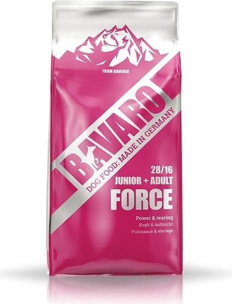 Actual product image Josera BAVARO Force Junior + Adult 18kg (Adult, Puppy + kitten, 1 pcs., 18000 g)