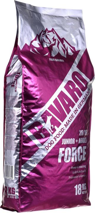 Actual product image Josera BAVARO Force Junior + Adult 18kg (Adult, Puppy + kitten, 1 pcs., 18000 g)