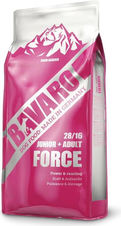 Actual product image Josera BAVARO Force Junior + Adult 18kg (Adult, Puppy + kitten, 1 pcs., 18000 g)