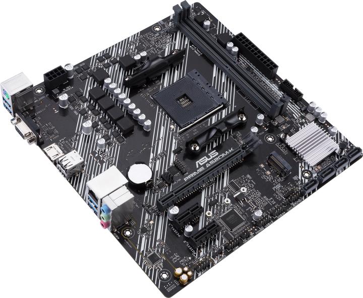 Actual product image ASUS Prime A520M-K (AM4, AMD A520, mATX)