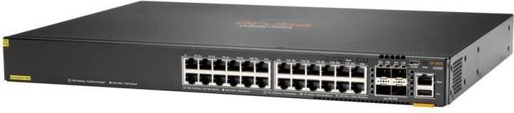 Produktbild Aruba HPE Networking CX 6200F 24G Class-4 PoE 4SFP 370W Switch EU en (24 Ports)