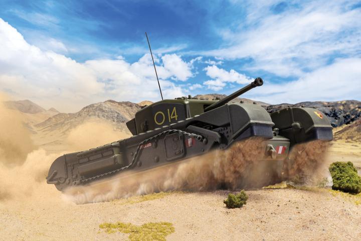 Actual product image Hornby British Churchill Mk.IV Tank To Catch a Tiger