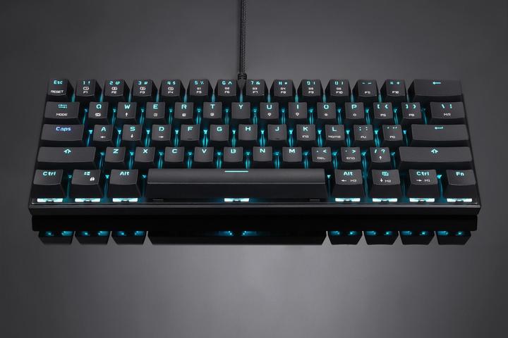 Produktbild Motospeed CK62 black wireless 60% mechanical keyboard with RGB backlight (US, Blue switch) (US, Kabellos)