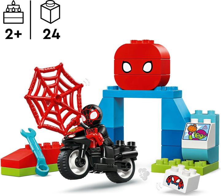 Actual product image LEGO Spin's motorbike adventure (10424)