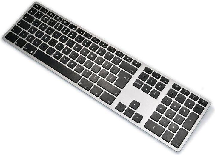 Produktbild Matias aluminum Mac bluetooth backlight Space Gray (Eng. Int., Kabellos)