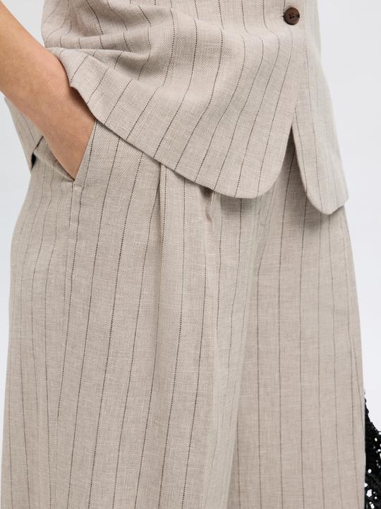 Produktbild Selected Femme Leinenmix Hose mit weitem Bein (40)