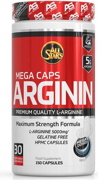 Actual product image All Stars Arginine 2000 (150 Caps) (Neutral, 1 pcs., 200 g)