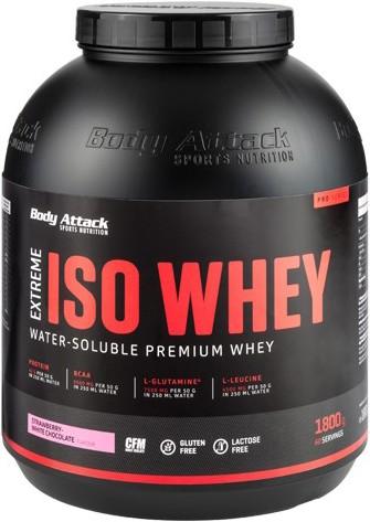 Immagine prodotto Body Attack Extreme Iso Whey Professional (lattina da 1800g) (Cioccolatino, 1 pz., 1800 g)