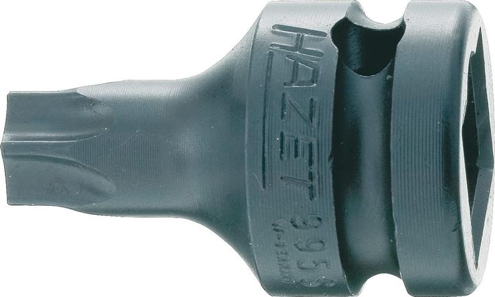 Immagine prodotto HAZET Inserto chiave a bussola per giraviti e avvitatori ad impulso ∙ TORX 995S-T30 ∙ Attacco quad…