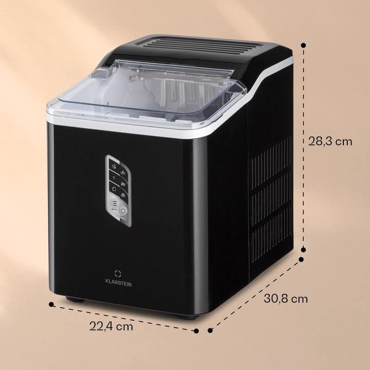 Actual product image Klarstein Ice Cube Maker, Black
