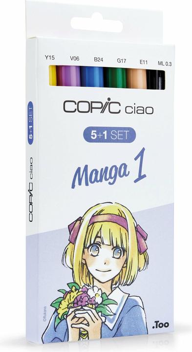 Immagine prodotto Copic Ciao Manga 1 (Multicolore, 3 mm, 6 x)