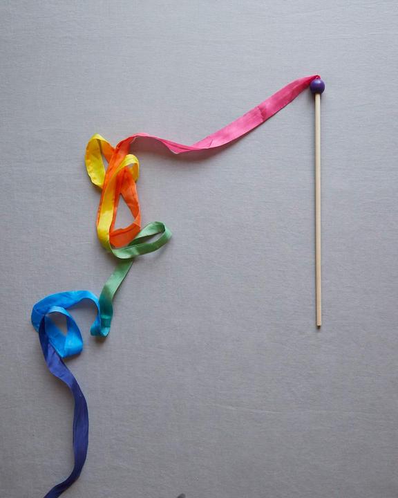 Produktbild Sarah's Silks Gymnastikband «Regenbogen», Maxi