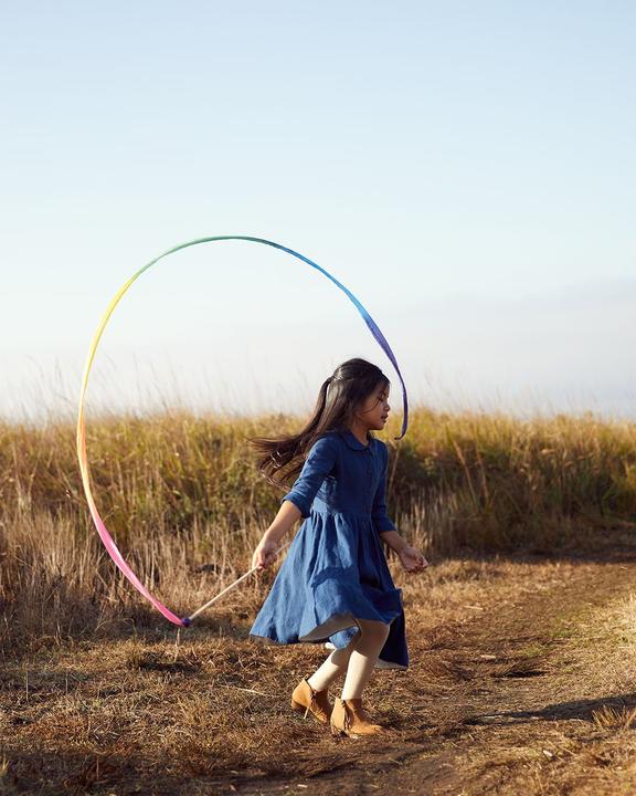 Produktbild Sarah's Silks Gymnastikband «Regenbogen», Maxi