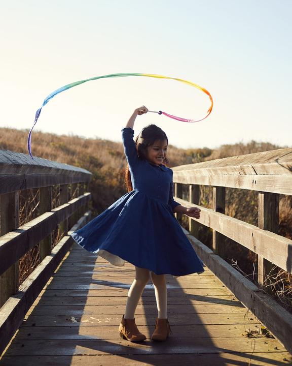 Produktbild Sarah's Silks Gymnastikband «Regenbogen», Maxi