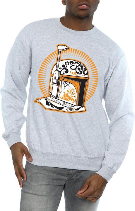Immagine prodotto Star Wars Boba Fett Dia De Los Muertos Felpa Uomo (XL)