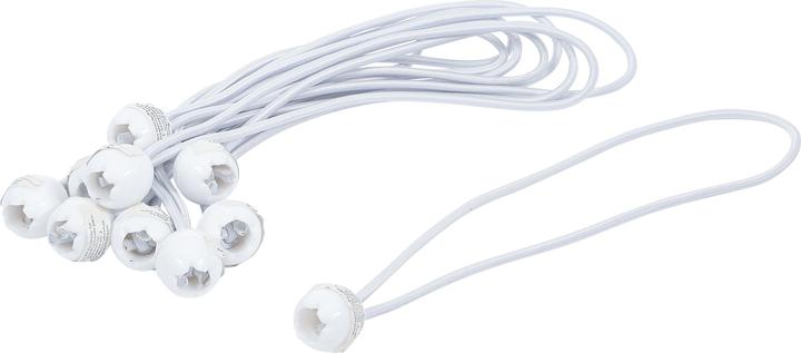 Immagine prodotto BGS Set di gommini di serraggio | con sfera | 27 cm | 10 pezzi.