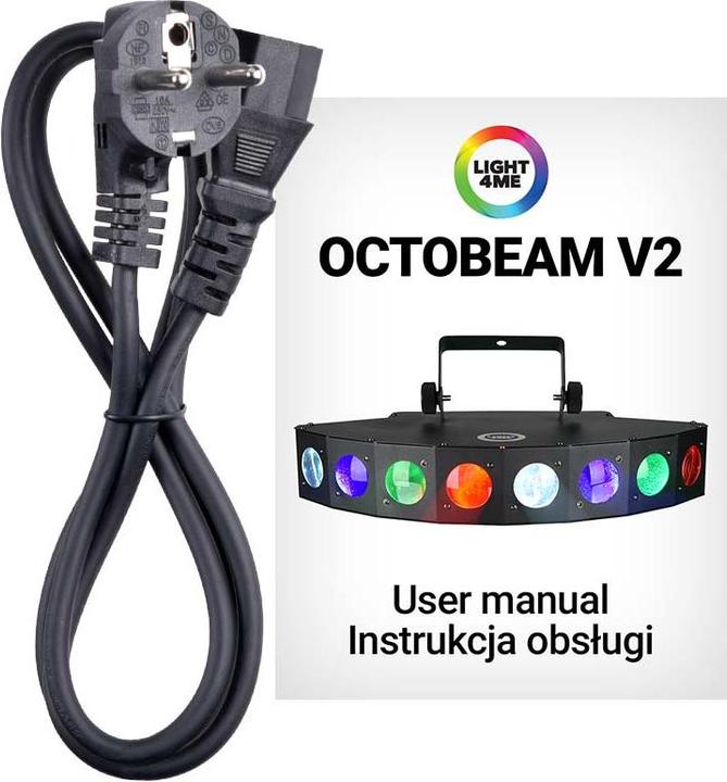 Produktbild Light4Me OCTOBEAM V2 LED-Strahler mit Disco-Effekt