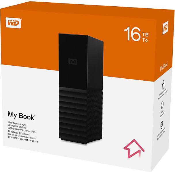 Actual product image WD My Book (16 TB)