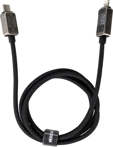 Immagine prodotto Wekome WDC-08 Vanguard-Serie – USB-C-zu-Lightning-Schnelllade-PD-Verbindungskabel 20 W 1 m (trüb) (1 m, 20 W)