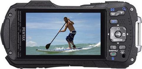 Produktbild Pentax Optio WG-2, 14MP, 5x WW-Zoom, Wasserfest, Rot (1/2,3'')