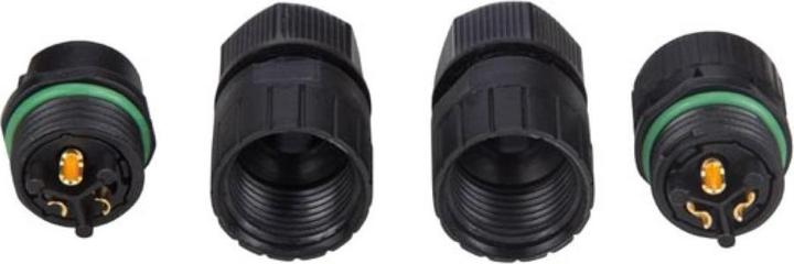 Actual product image Velleman 3-POL. CONNECTORS - WATERPROOF IP67 - 13 A 230 V (1 set)