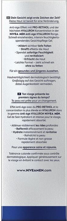 Actual product image NIVEA Anti-Age Hyaluron Hydro Face Gel (50 ml, Face gel)