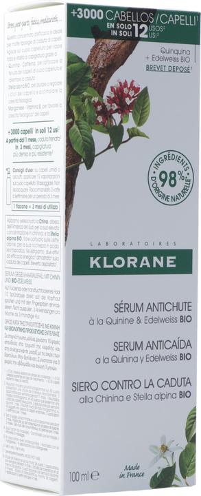 Produktbild Klorane Chinin Edelweiss Haarserum (100 ml)