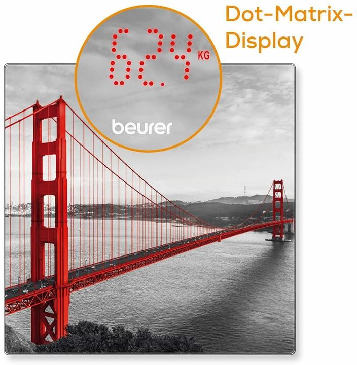 Produktbild Beurer Glaswaage GS 215 San Francisco (180 kg)