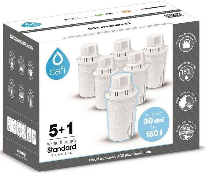 Dafi CLASSIC 5 + 1 filter cartridges (6 x)