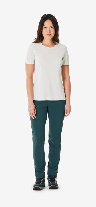 Image du produit Quechua Pantalon de randonnée femme, MH500 vert (31)