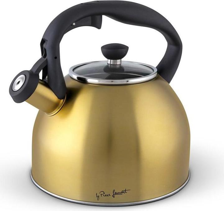 Lamart teapot from ner.pl.2,5L, gold color (2.50 l)
