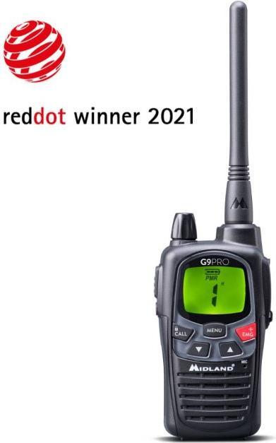 Image du produit Midland G9 Pro 4 packs, PMR446 (12 km)