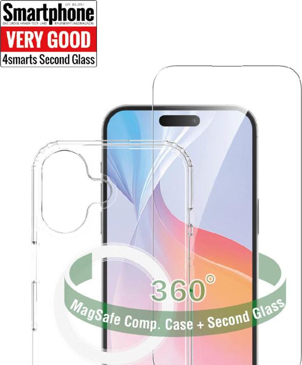 Actual product image 4smarts 360° Premium Protection Set (1 Piece, Apple iPhone 16)
