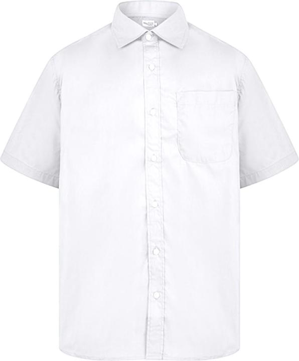 Produktbild Absolute Apparel Kurzarm Klassisches Popelin TShirt (S)