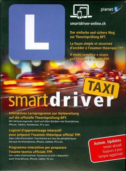 Produktbild smartdriver Taxi Fahrschule Online Kat. BPT (1 User, 9 Monate)