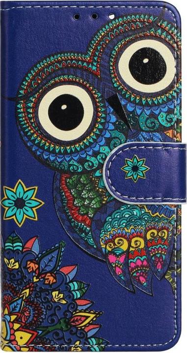 Image du produit Ueli Express iPhone 14 Livre Etui avec porte-carte Chouette (Apple iPhone 14)