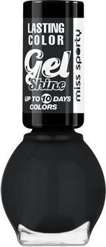 Miss Sporty Miss Sports - Lasting Color Varnish For Claw 080 7Ml (Fatal Black, Gel-Effekt Nagellack)