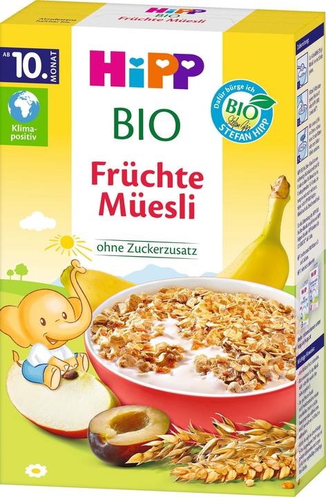 Immagine prodotto Hipp Muesli biologico: Muesli alla frutta (200 g)