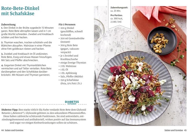 Produktbild Diabetes Ratgeber: Genussvoll abnehmen mit Diabetes (Deutsch, Anne-Bärbel Köhle, 2021)