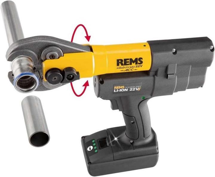 Produktbild Rems Pipe crimping tool Mini-Press 22V ACC