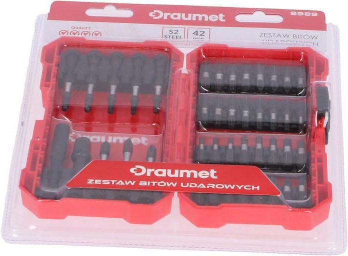 Produktbild Draumet Set of torsion tips "" 42 pcs.