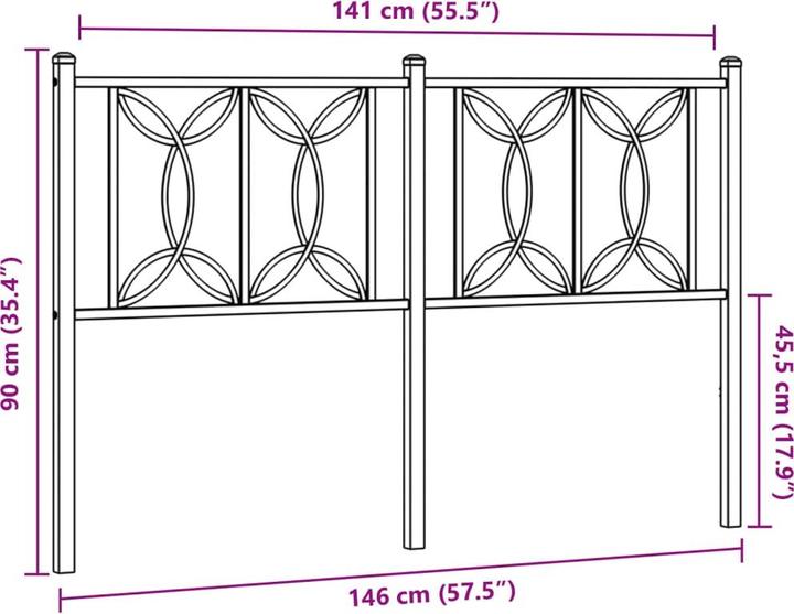 Image du produit VidaXL La§In (146 x 3 x 90 cm)