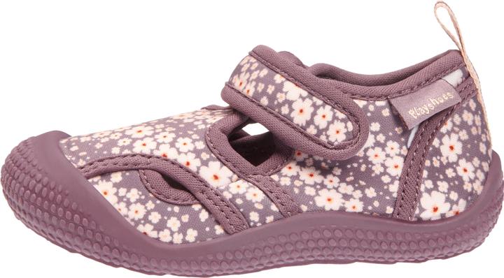 Actual product image Playshoes Badeschuhe Blümchen Violett Gr. 20-21 (21)