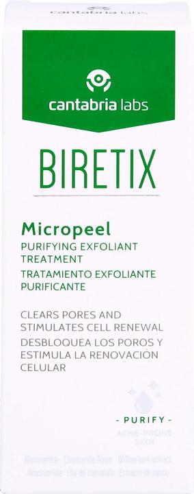 Produktbild Biretix Micropeeling zur Tiefenreinigung von Poren und Entfernung von Unreinheiten, 50 ml Gel (Peeling, 50 ml)