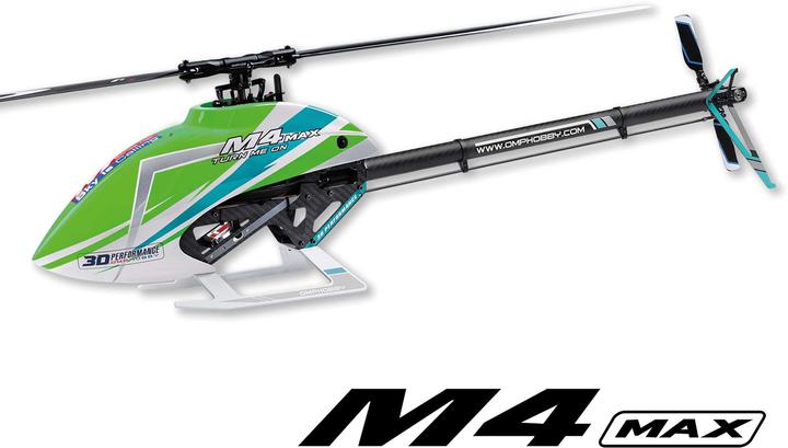 Produktbild OMP Hobby Helikopter M4 Max Combo Grün, Bausatz