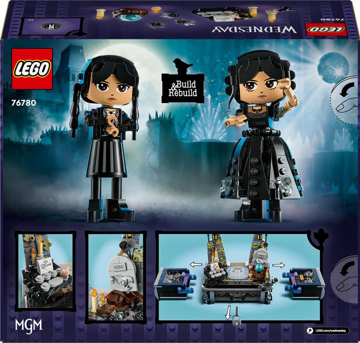 Actual product image LEGO Wednesday Addams construction figure (76780, LEGO Wednesday)