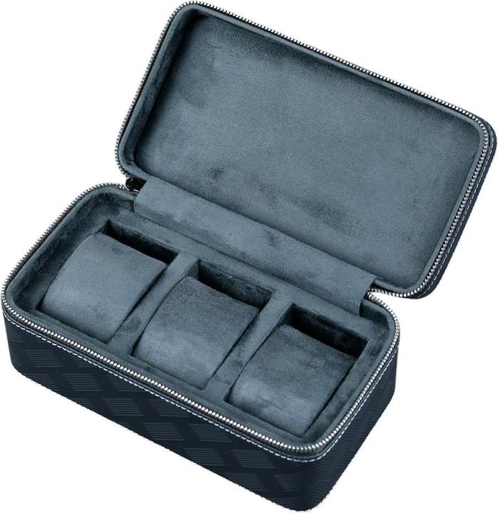 Actual product image Atelier Farel Leder-Uhrenetui ZIP Premium - 3 Uhren